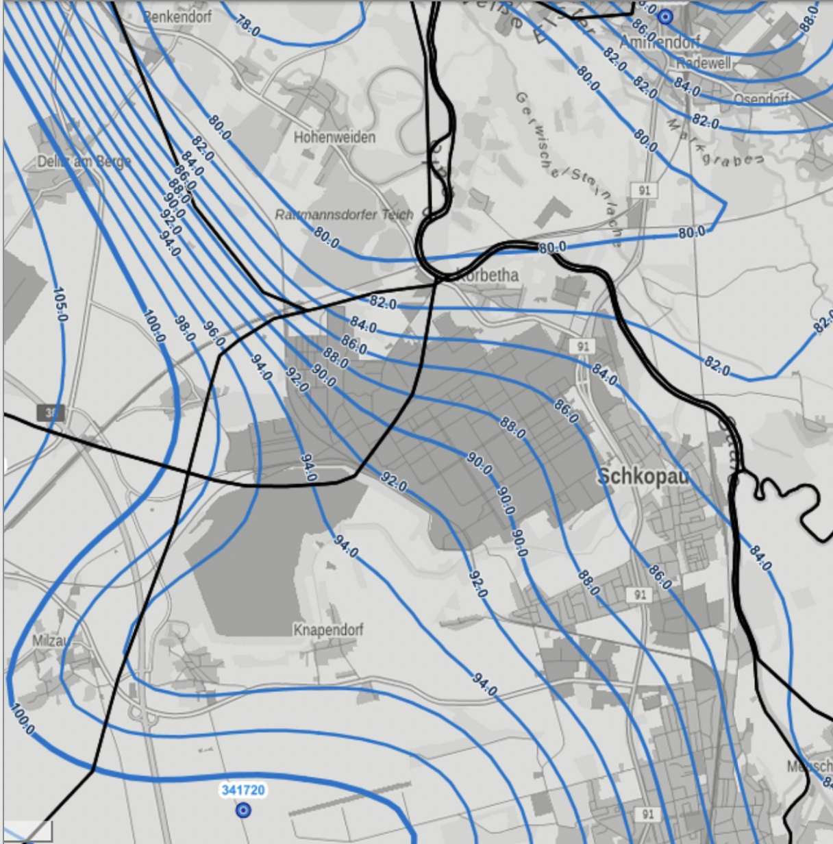 map groundwater