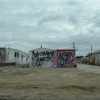 Graffiti in Bombay Beach